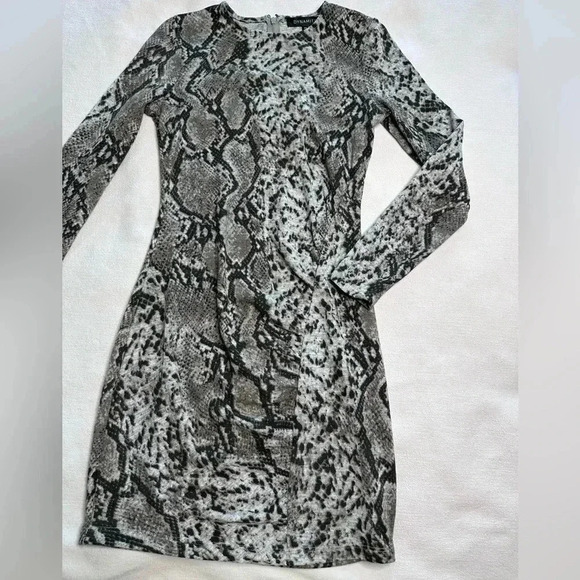 Dynamite snakeskin sweater dress - Picture 1 of 5